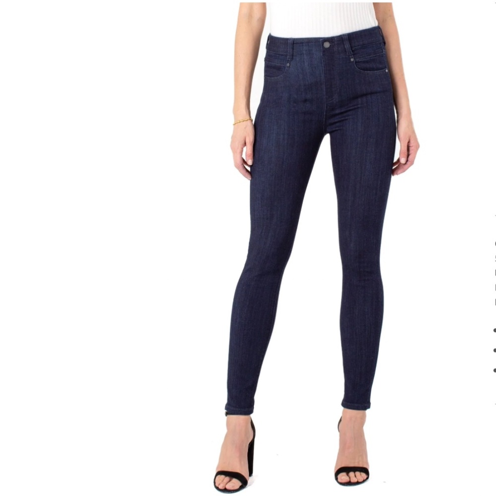 LIVERPOOL Gia Glider Skinny Jeans in Utah Sz 2/26
